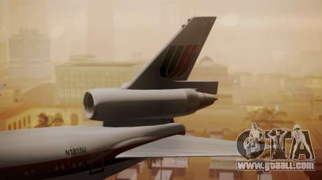 DC-10-10 United Airlines (80s Livery) for GTA San Andreas