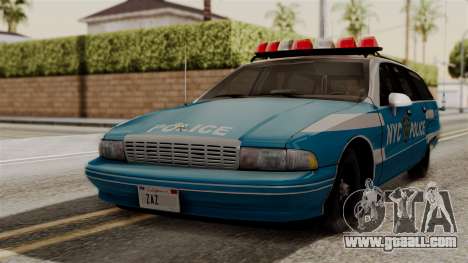 Chevy Caprice Station Wagon 1993-1996 NYPD for GTA San Andreas