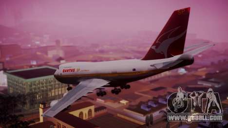 Boeing 747SP Qantas Gold for GTA San Andreas