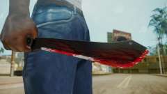 GTA 5 Machete (From Lowider DLC) Bloody for GTA San Andreas