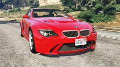 BMW M6 (E63) WideBody v0.1 [red] for GTA 5