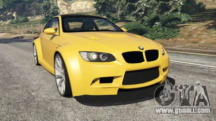 BMW M3 (E92) WideBody v1.1 for GTA 5