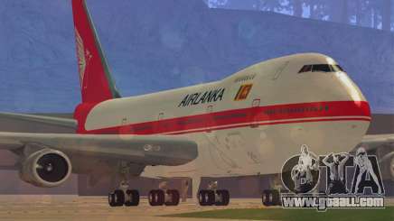 Boeing 747-200 Air Lanka for GTA San Andreas