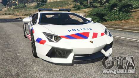 Lamborghini Aventador LP700-4 Dutch Police v5.5