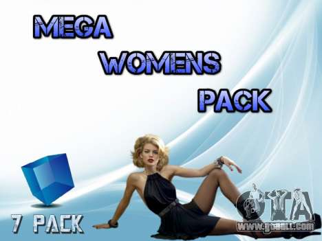 Womens Mega Pack by 7 Pack for GTA San Andreas