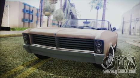 GTA 5 Albany Buccaneer Bobble Version IVF for GTA San Andreas