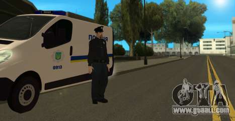 The National Police Of Ukraine for GTA San Andreas