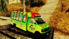 Jurassic Park Tour Bus for GTA San Andreas