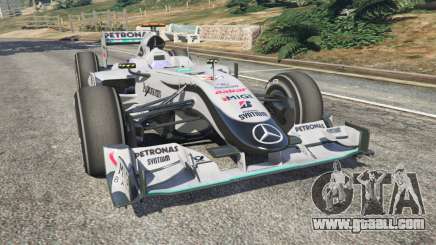 Mercedes-Benz MGP W01 [Michael Schumacher] v1.1 for GTA 5