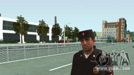 The Sergeant of PPS in the form of the new sample for GTA San Andreas