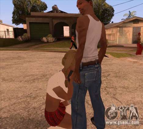 To call a prostitute for GTA San Andreas