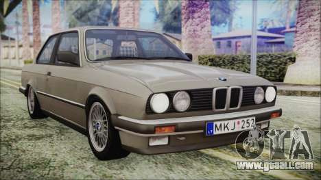 BMW 320i E21 1985 LT Plate for GTA San Andreas