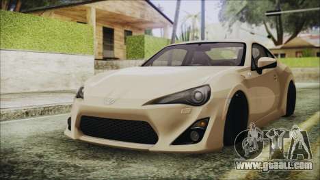Toyota GT86 for GTA San Andreas