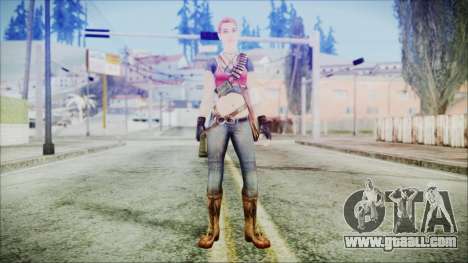 Evelyn from Contract Killer Zombies for GTA San Andreas