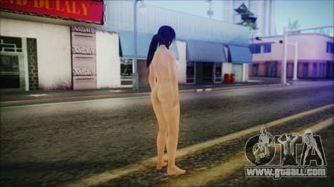 Lara Punk Nude with Hair for GTA San Andreas