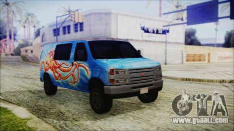 GTA 5 Bravado Paradise Octopus Artwork for GTA San Andreas