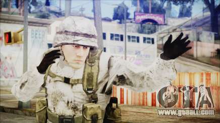 World In Conflict US Marine Winter for GTA San Andreas