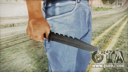 GTA 5 Knife v2 - Misterix 4 Weapons for GTA San Andreas