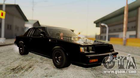 Buick GNX 1987 F&F4 for GTA San Andreas