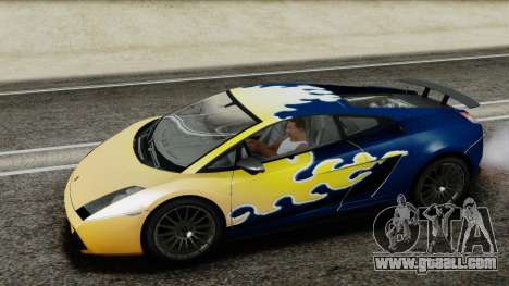 Lamborghini Gallardo Superleggera for GTA San Andreas
