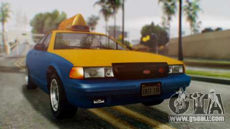 Vapid Taxi for GTA San Andreas