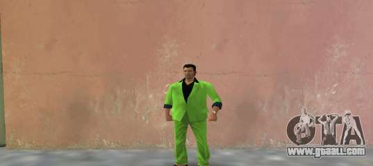 Green suit for Tommy for GTA Vice City