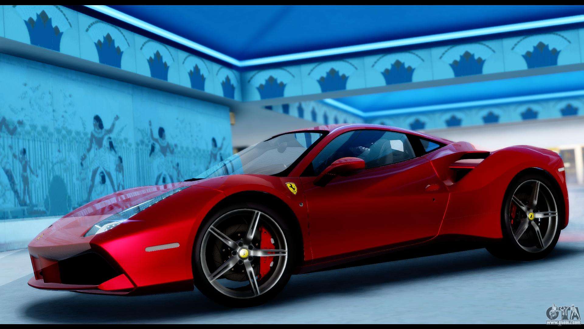 Ferrari 488 Low para GTA San Andreas