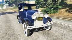 Ford Model T 1927 [Tin Lizzie] for GTA 5