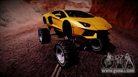 Lamborghini Aventador Monster Truck for GTA San Andreas
