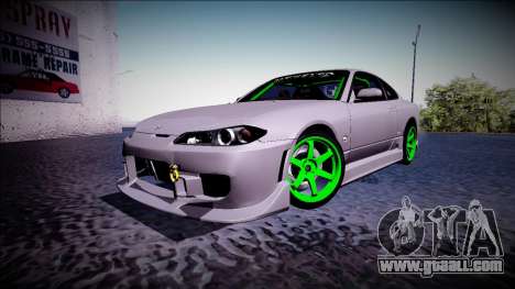 Nissan Silvia S15 Drift Monster Energy for GTA San Andreas
