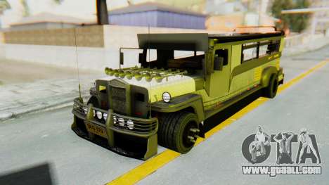 LGS Motors Eggtype Jeepney for GTA San Andreas