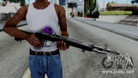 Purple Rifle for GTA San Andreas