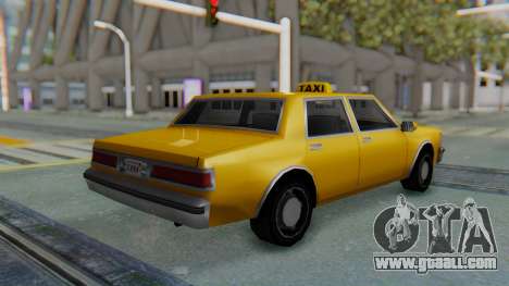 Taxi Version of LV Police Cruiser for GTA San Andreas