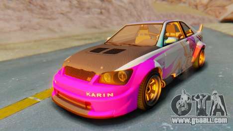 GTA 5 Karin Sultan RS Carbon for GTA San Andreas