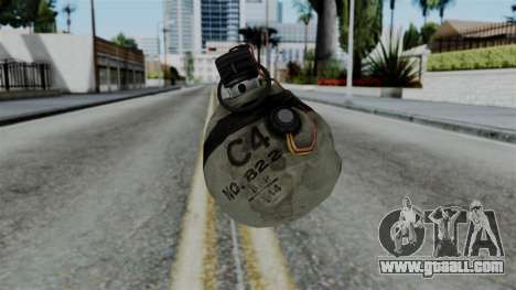 CoD Black Ops 2 - Semtex for GTA San Andreas