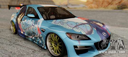 Mazda RX-8 Itasha for GTA San Andreas