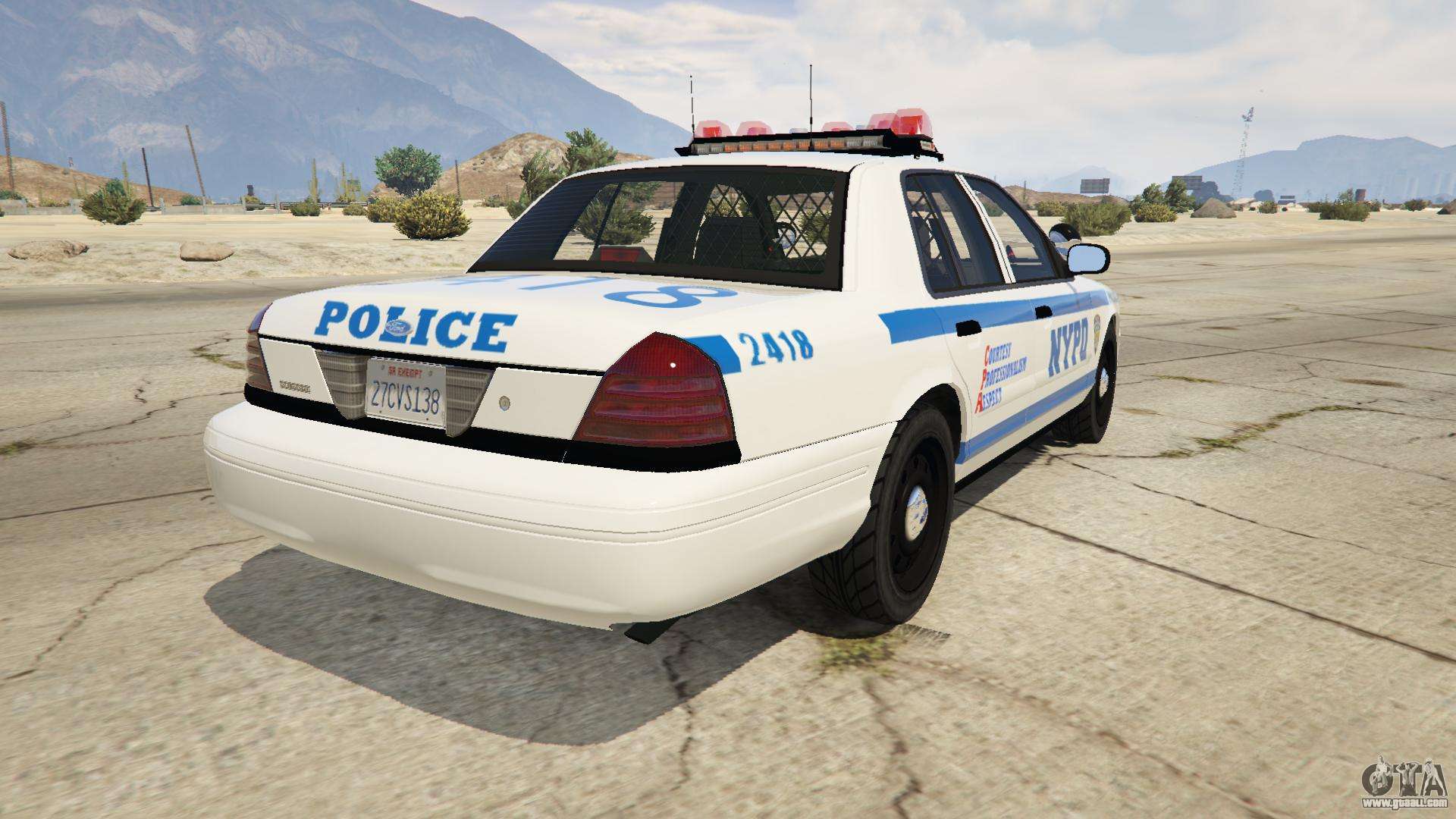 Nypd Ford Cvpi Hd For Gta 5