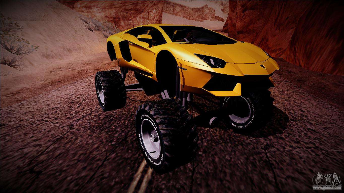 Lamborghini Aventador Monster Truck for GTA San Andreas