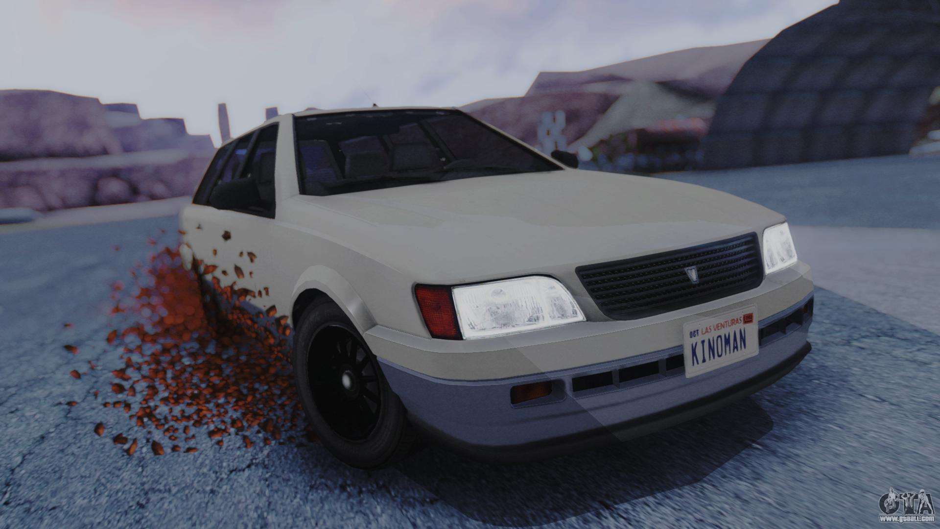 Vulcar Ingot Policia for GTA 5