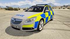 Police Vauxhall Insignia Estate for GTA 5