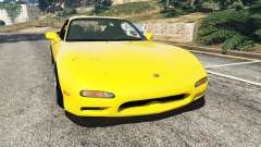 Mazda RX-7 FD3S Stanced [without camber] v1.1 for GTA 5