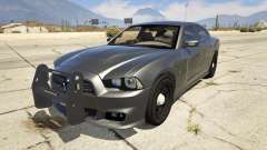 2012 Unmarked Dodge Charger for GTA 5