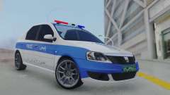 Dacia Logan Iranian Police for GTA San Andreas