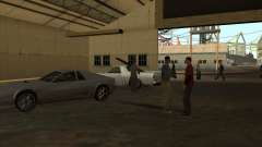 The garage at the docks for GTA San Andreas