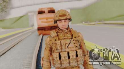 US Army Multicam Soldier from Alpha Protocol for GTA San Andreas