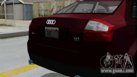 Audi A4 for GTA San Andreas