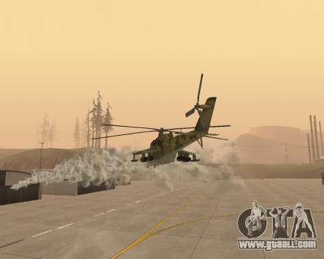 An Mi-24 At The Crocodile for GTA San Andreas