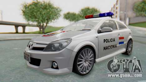Opel-Vauxhall Astra Policia for GTA San Andreas