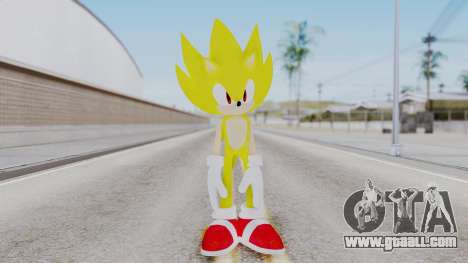 Super Sonic The Hedgehog 2006 for GTA San Andreas