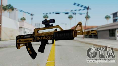 GTA 5 Online Lowriders DLC Bullpup Rifle for GTA San Andreas